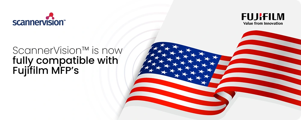 ScannerVision is now fully compatible with Fujifilm MFP's